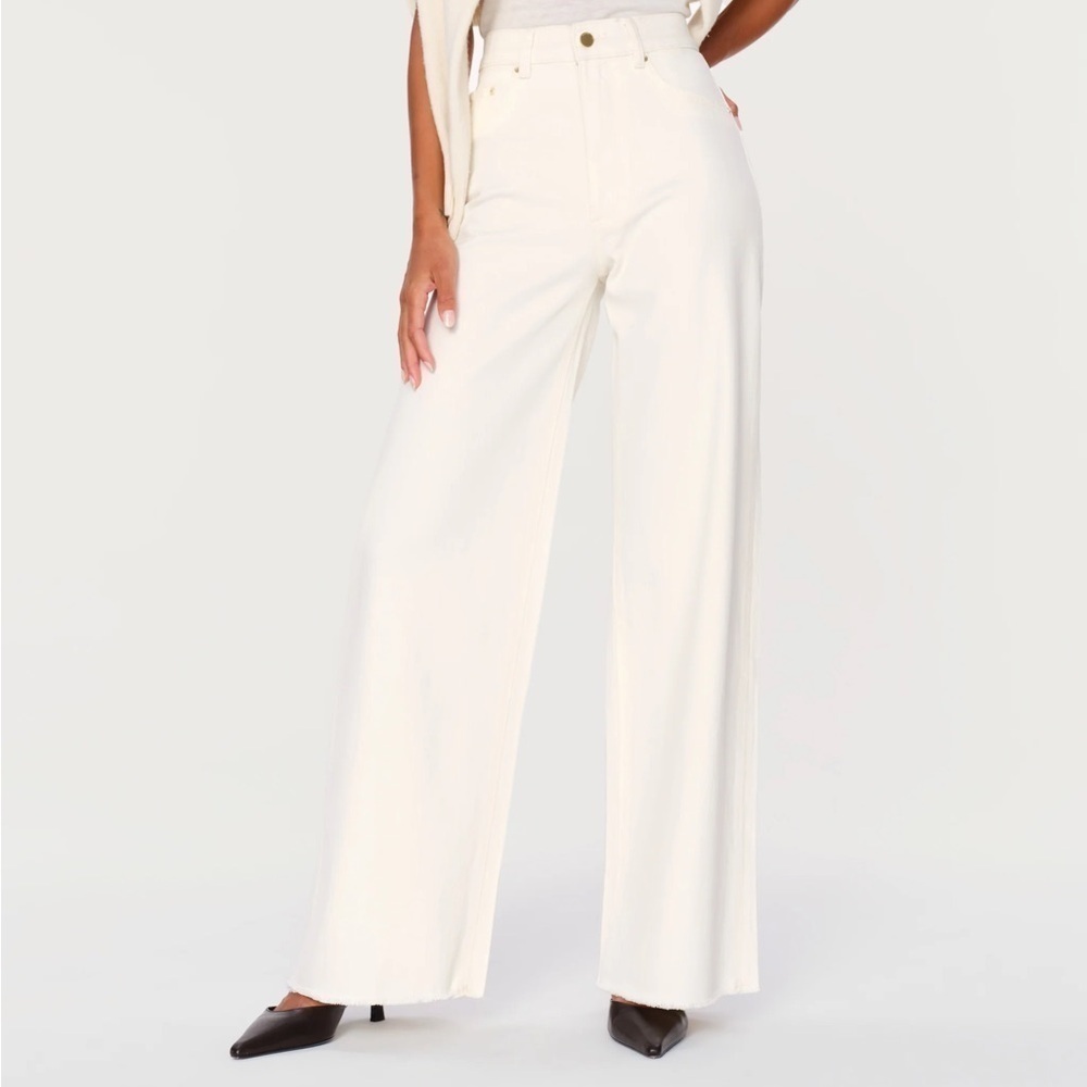 NWT DL1961 Hepburn Wide Leg High Rise Vintage Ankle Jeans